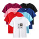 Customized children's T-shirt printed logo blank cultural shirt casual versatile kindergarten class clothes activities round neck short sleeve