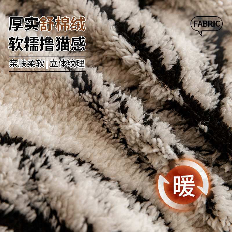 Fleece nuevo sofá cubierta todo incluido grueso elástico recto sofá perezoso cubierta anti-agrietamiento a prueba de polvo cuatro estaciones universal