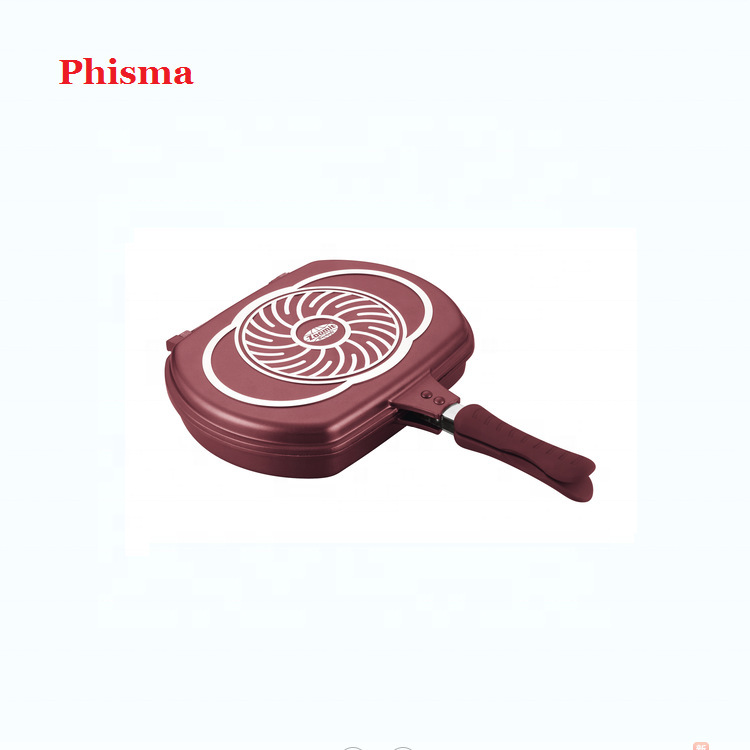 Accesorios de aluminio de cocina de alta calidad de granito antiadherente vidrio olla 18pcs set de cocina