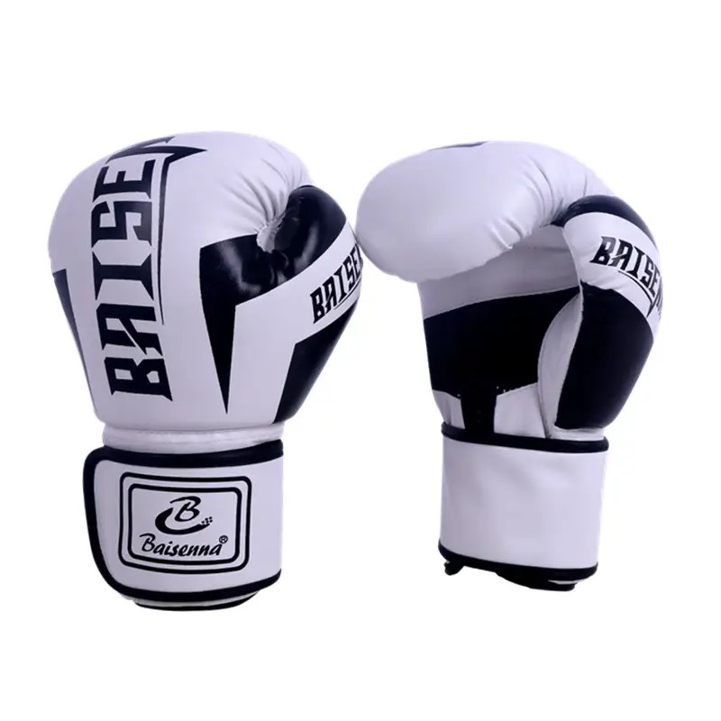 Guantes de boxeo de PU, para adultos y niños, equipo de protección para taekwondo, Sanda y lucha