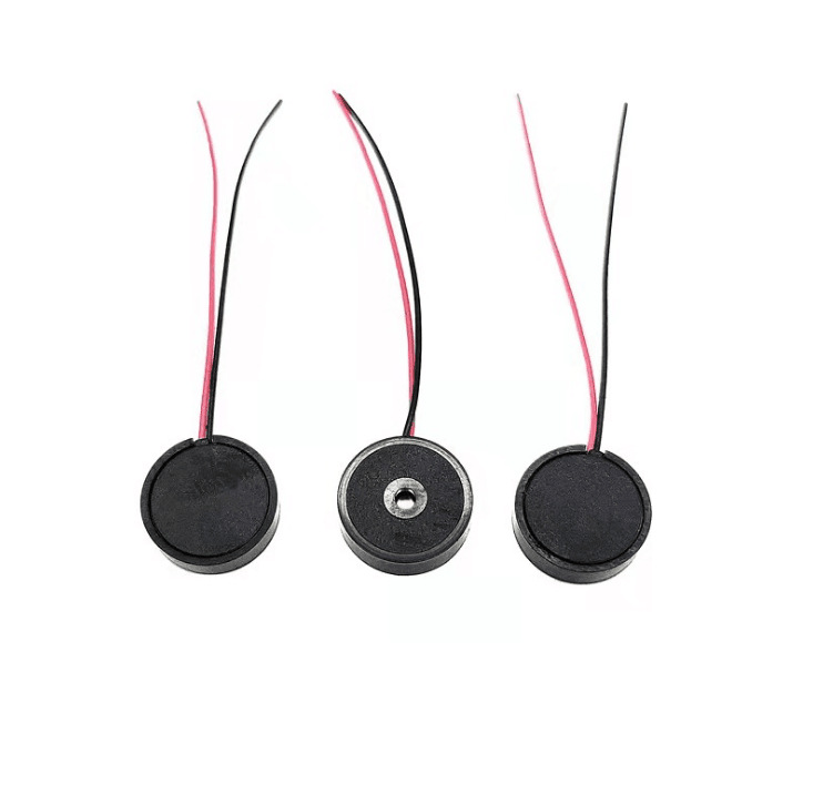 1325线长30MM线长蜂鸣器  振铃压电式无源带线带贴背胶蜂鸣器