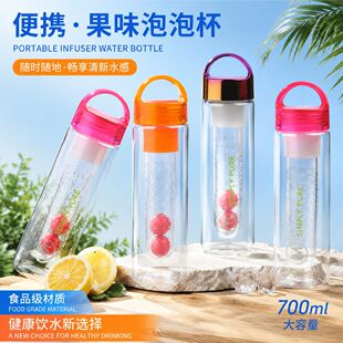 �羳tritan͸��ˮ����֭��700mlˮƿ������ƿ���豭��ʿ�����ϱ�