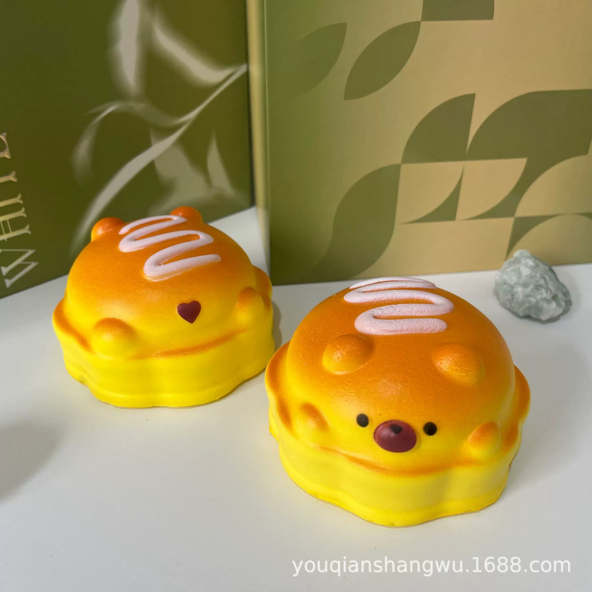 Мягкие игрушечные булочки Squishy, реалистичные антистресс‑булочки с молочным ароматом, набор форм