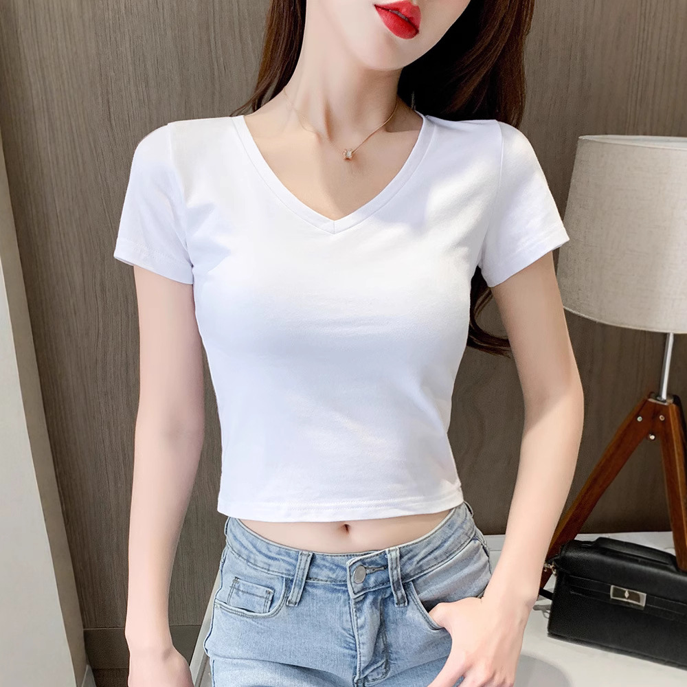 여성용 모달 하프 터틀넥 미드 슬리브 셔츠 2025 뉴 스타일 블랙 티셔츠 얇은 5부 소매 탑 여름