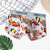 Silk summer thin cartoon pants, trend breathable trousers for elementary school students