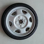 电动轮椅配件  轮椅专用配件16/2.125轮胎配16/2.125轮毂   套胎1