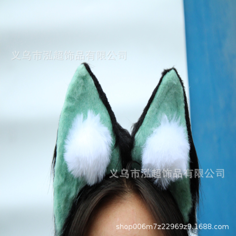 獣耳カチューシャシミュレーション猫耳lolitaしっぽlo娘動物耳ロリータ獣耳|undefined