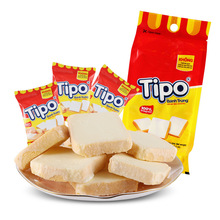 越南进口爆款面包干Tipo面包干（牛奶味）便利店热卖零食批发115g