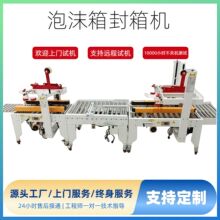 广东东莞深圳上海苏州浙江生产厂家全自动泡沫箱封箱机云仓打包机