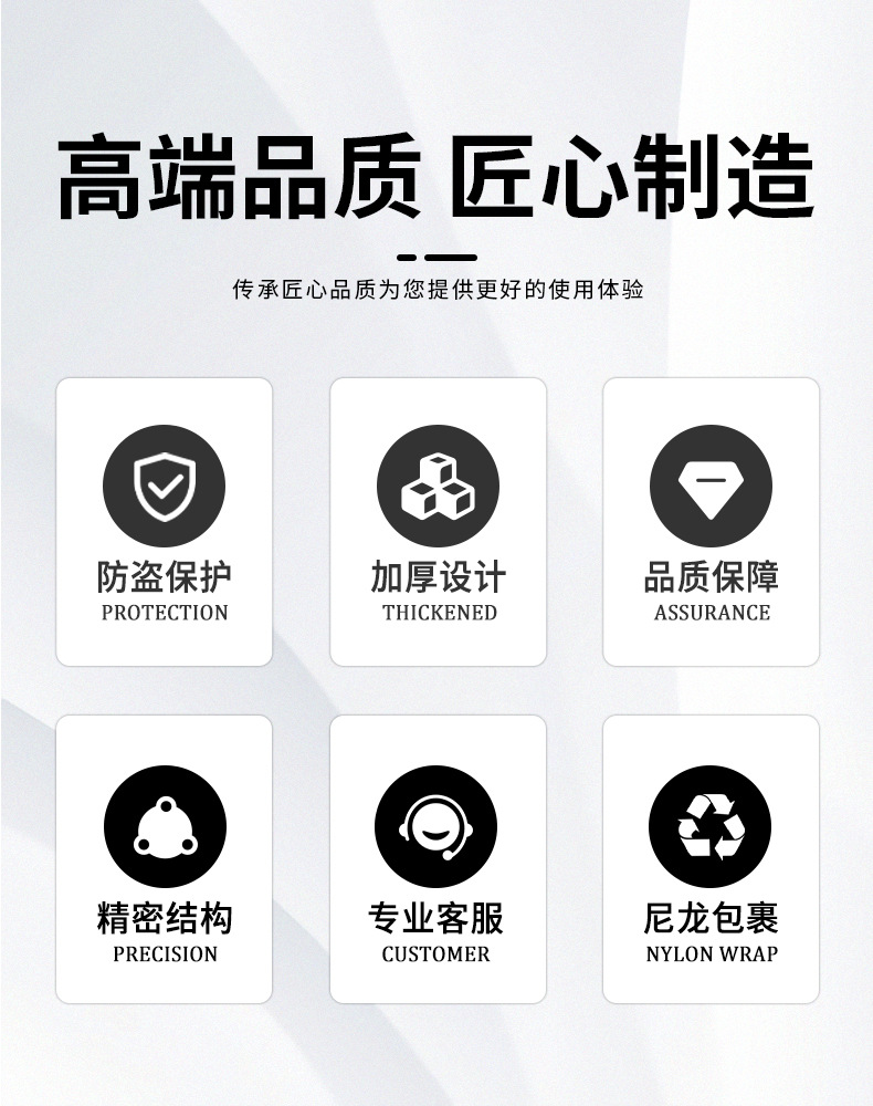 Customized car steering wheel lock, safety protection, multifunctional anti-theft steel cable lock, car anti-pry lock with buckle