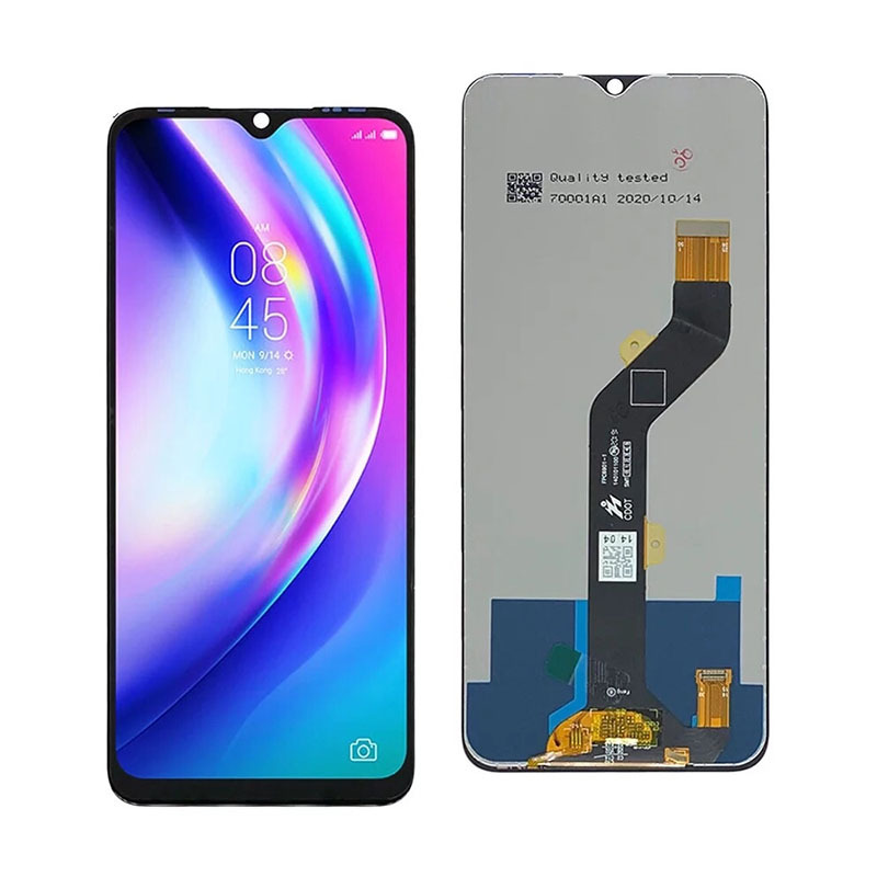 Jingke es adecuado para transmisión de voz TECNO Povoir4 MONTAJE DE PANTALLA LC7 pantalla LCD Pantalla de Cristal pantalla interna y externa