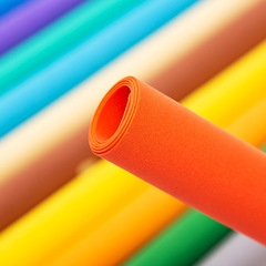 1MM Thickness Colored Sponge Paper Rubber Paper Foam Paper Handicraft Paper Colored Paper Kindergarten DIY Material Wholesale