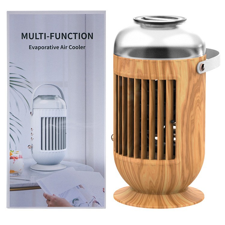 Ventilador de Escritorio con Humidificación por Pulverización 2024, Enfriador de Aire para Oficina y Hogar, Mini Ventilador de Agua Portátil