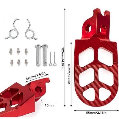 Motorcycle pedals, Modification Parts Cnc