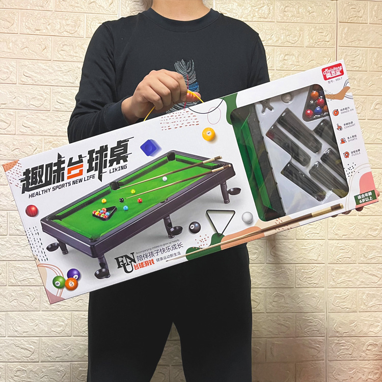 Training gift large table ball toy parent-child interactive playing billiards playing table ball toy indoor table game toy gift box
