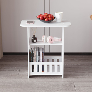 Bedside Table Modern Minimalist Bedroom Storage Cabinet Living Room Coffee Table Small Apartment Sofa Side Table Simple Mini Storage Rack