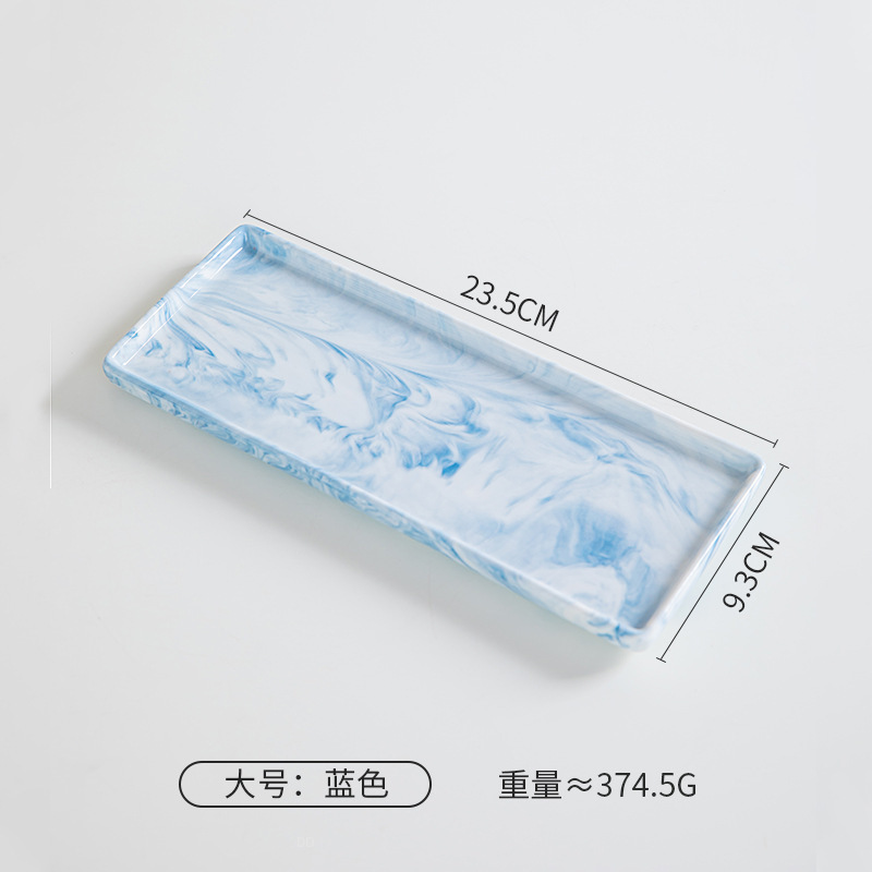 日韓創意高温陶磁器トレー長方形陶磁器トレー歯ブラシホルダー食器ホテル卸売り歯ブラシトレー|undefined