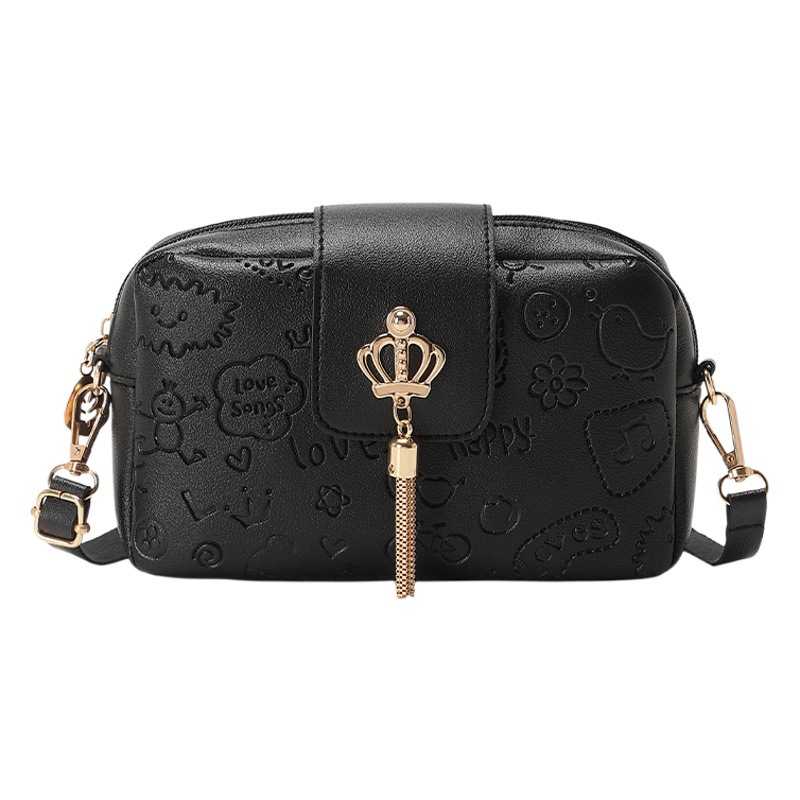 Bolso Bandolera para Mujer con Estampado de Cámara, Estilo Coreano, Dulce y Fresco, para Móvil, de Moda image 1