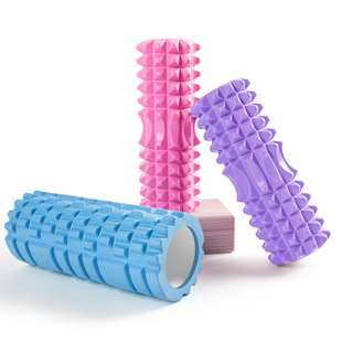 Eva Foam Roller Yoga Column Classic Hollow Mace Fitness Yoga Foam Roller Yoga Massage Stick Manufacturer
