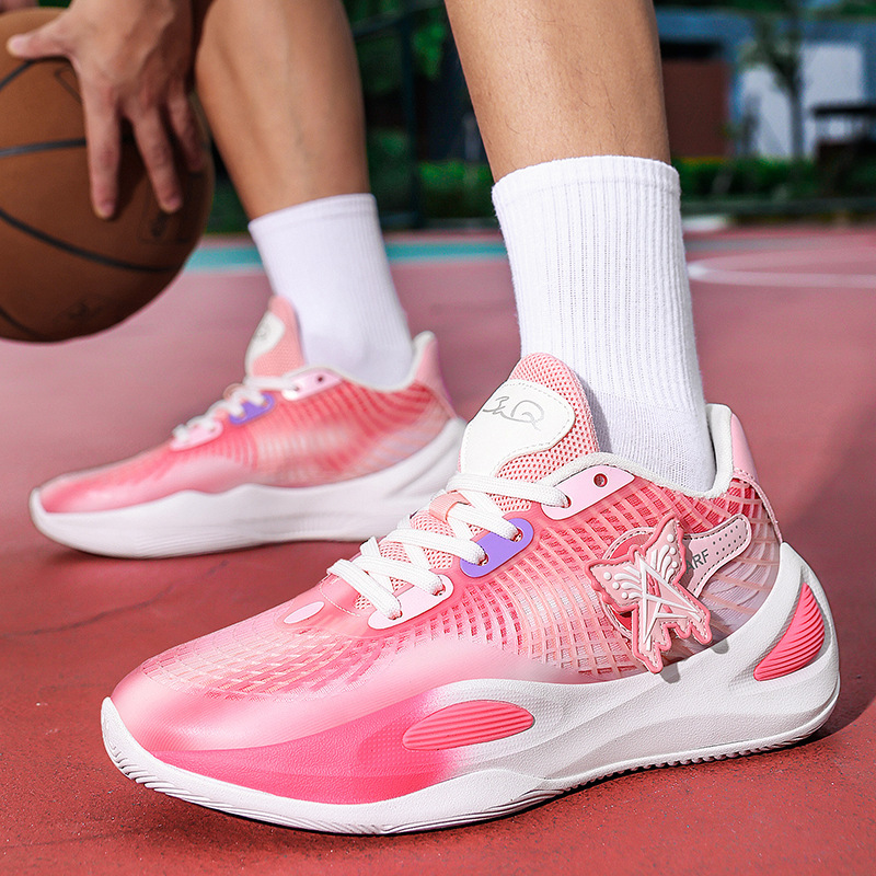 Basketball Shoes Men's 2025 Winter New Practical Sports Wear-Resistant Anti-Slip Junior High School Students Competition Training Special Sneakers Basketball Shoes Men's 2025 Winter New Practical Sports Wear-Resistant Anti-Slip Junior High School Students Competition Training Special Sneakers