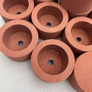 Kemei Sharpening Tool Grinding Wheel Stainless Steel Quenched Steel Cup Type 80/100 White Corundum Red Wheel Sharp and Wear-Resistant