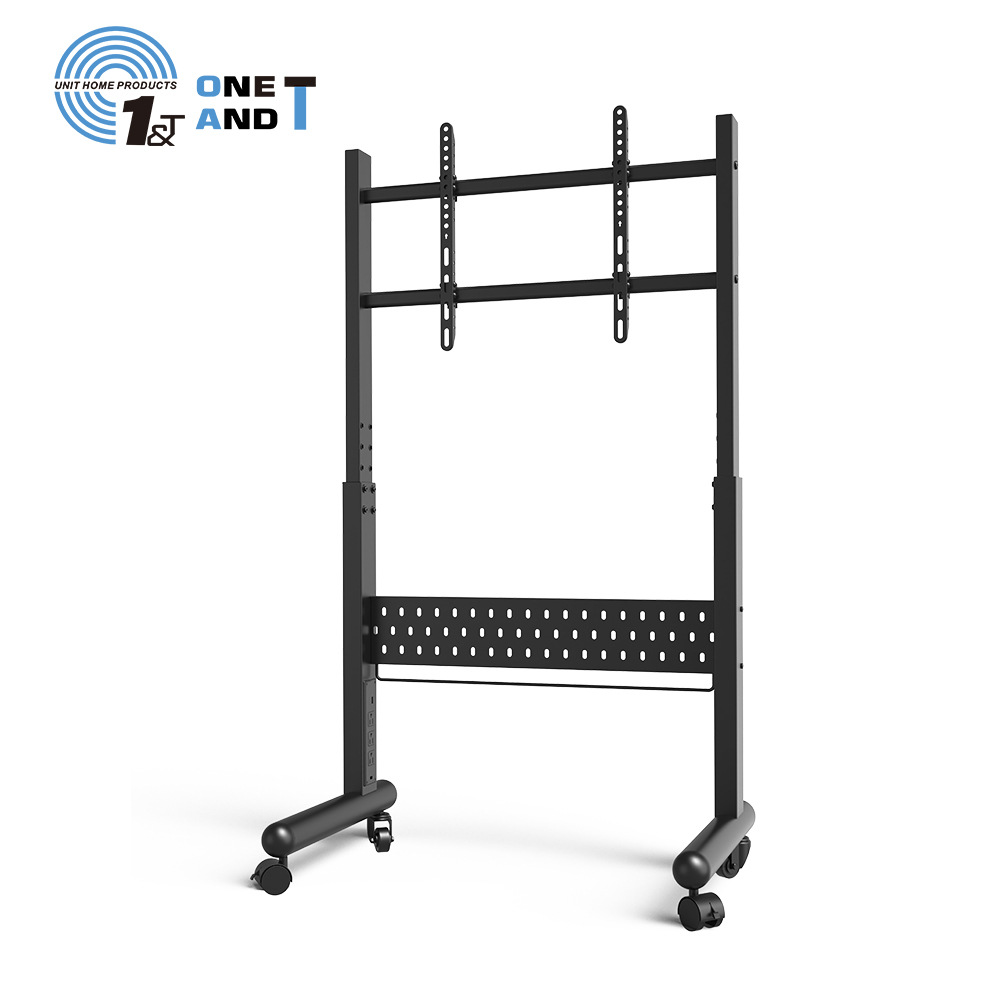 80kg soporte de televisión de carga transfronteriza de alta compatibilidad con soporte de televisión ajustable y estable