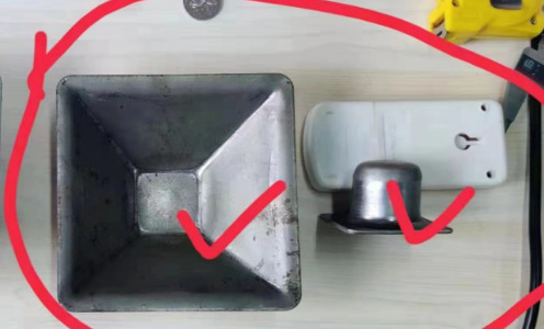 140梯形堆垛脚碗脚杯角杯60边圆帽堆垛架巧固架周转器具台车配件