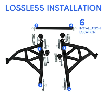 Chui 600 spring racing bars, Motorcycle bumper