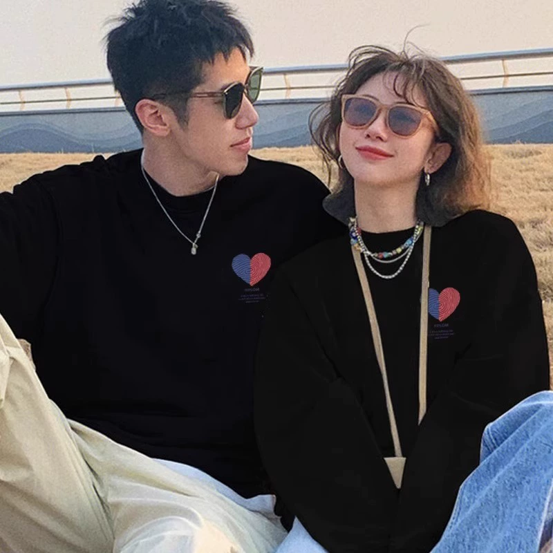 Разные пары одеваются свитер весной и осенью 2023 новый тренд раннего осеннего круглого воротника пальто нишевые чувство дизайна