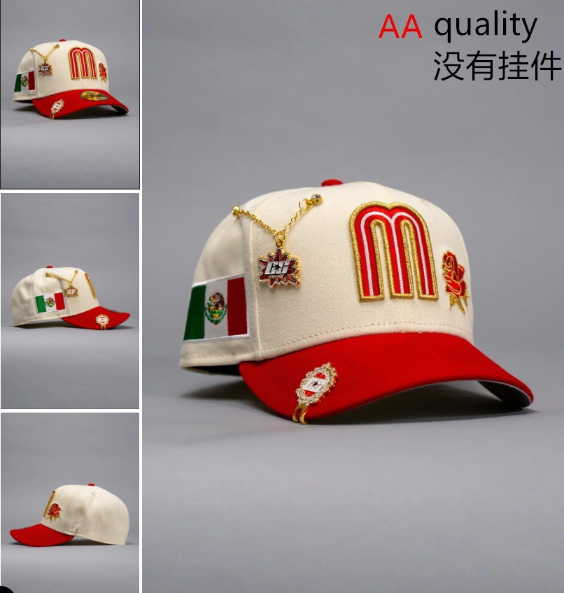 Comercio exterior transfronterizo al por mayor 2026 AA gorra de boca de pato bordado tridimensional ajustable gorra de hip-hop Yankees Dodgers