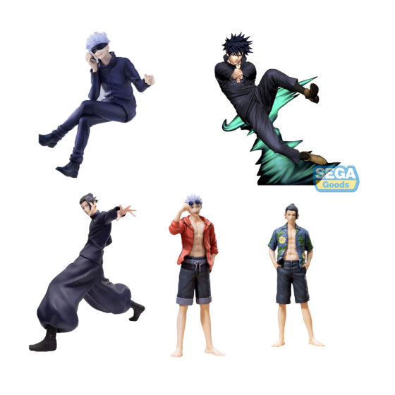 SEGA curse back to battle five pieces Wu Tiger stick Youren two sides suanfu black Hui wild rose seven sea scenery hand-made