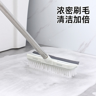 Brush Hard Hair Toilet Floor Brush Long Handle Bathroom Cleaning Brush Floor Gap Brush Toilet Cleaning Artifact Floor Brush