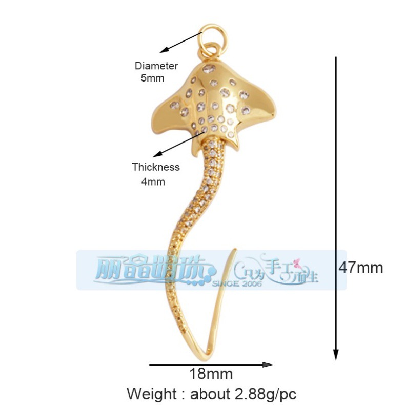 2g Weight Pendant Jewelry Making Type 18K Gold Plated Plating Material DIY Jewelry Accessories Classification 1 Piece Quantity Copper Material Scallop, Starfish, Conch Pattern All Seasons Season Marine Style Style 1 Piece Copper 18K Gold Plated Scallop Starfish Conch Pendant 5