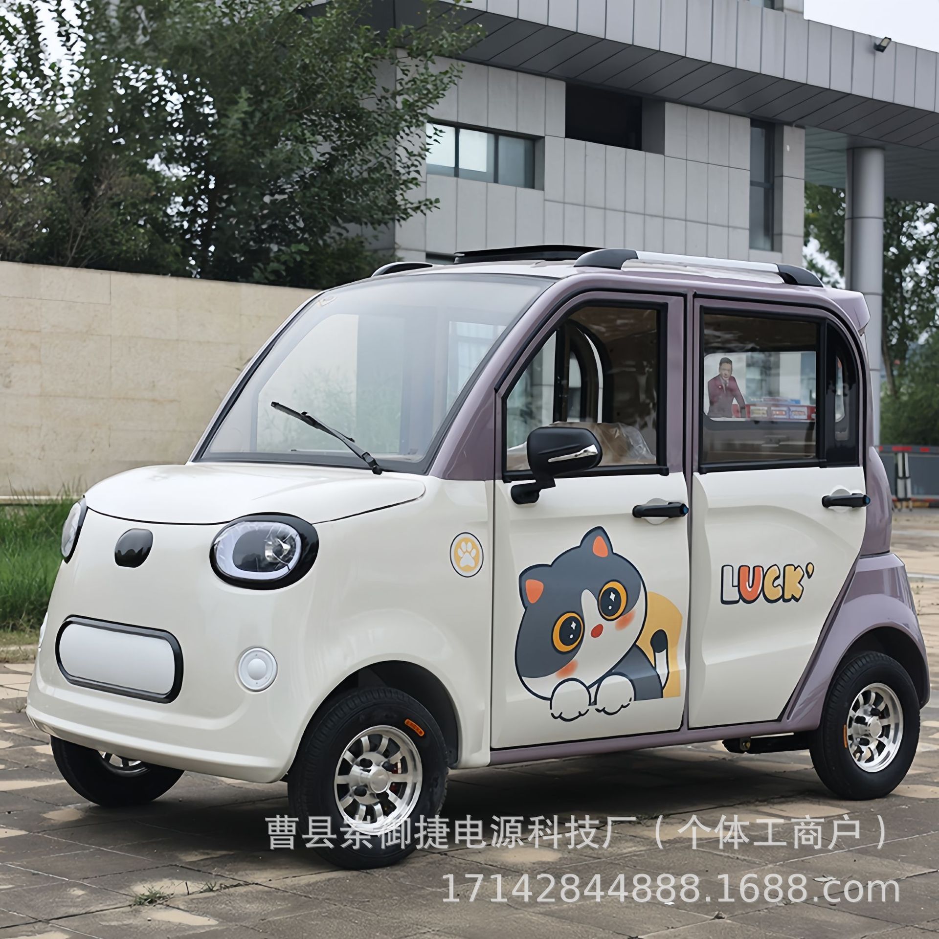 Qìchē – Electric Four-Wheel Auto Parts and Accessories - standard-version-with-approximately-100-miles-range