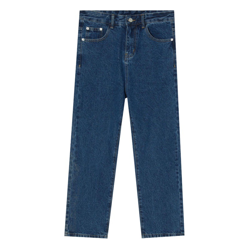 Nirben Denim | Jeans cortos rectos clásicos de varios colores para estilo coreano