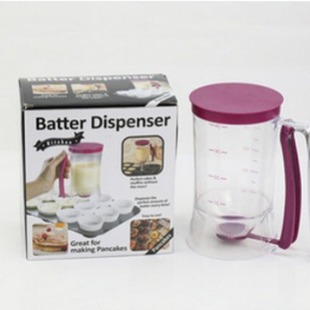 Batter Dispenser Batter Dispenser Milk Spreader Butter Dispenser Batter Funnel Measuring Cup