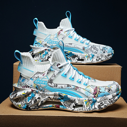 men's shoes summer breathable new sneaker men's mesh spring casual shoes light shock-absorbing running shoes