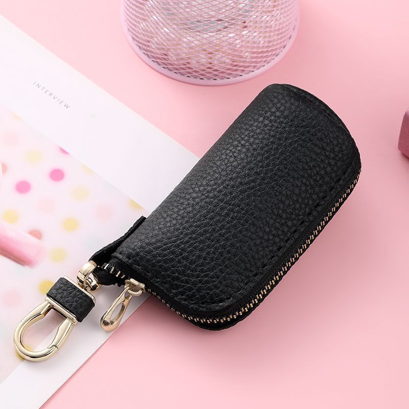 New Style Key Bag Men's and Women's Multifunctional Mini Women's Bag Fashion Simple Men's Home Zipper Car Keychain Batch