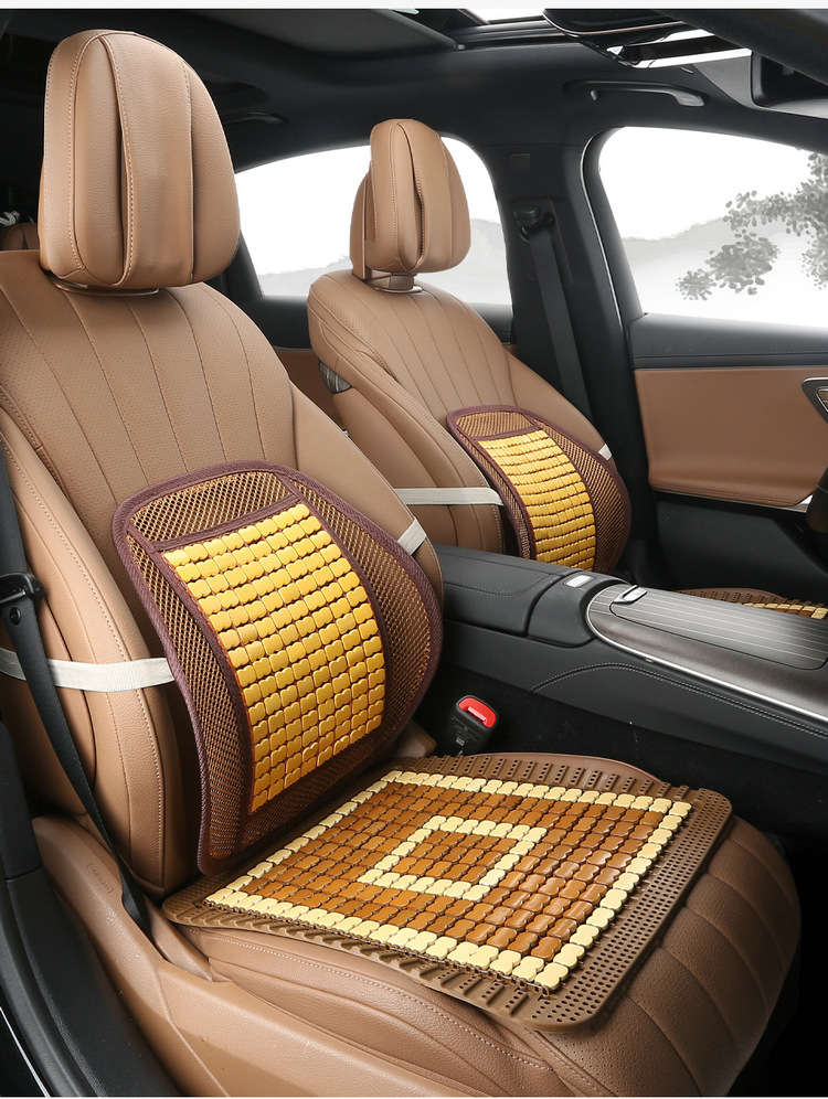 Summer Special Bamboo Mat Car Seat Cushion Silicone Gel Mat Bamboo Mat New Butt Cushion Factory Direct Sale