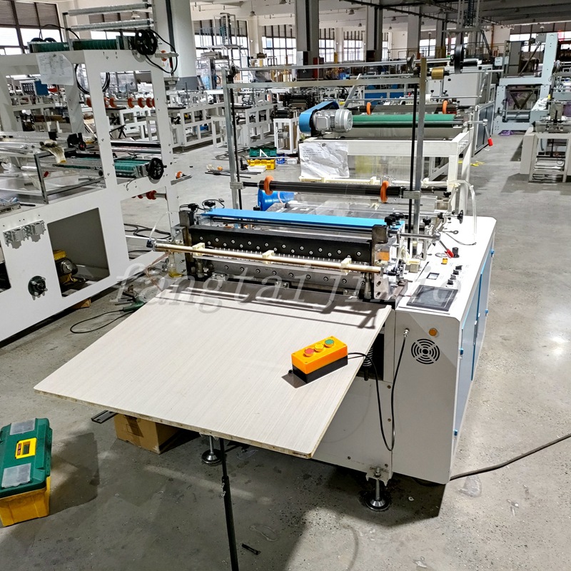 厂家生产自动上金线opp烟膜横切机 茶叶包装袋膜机器设备