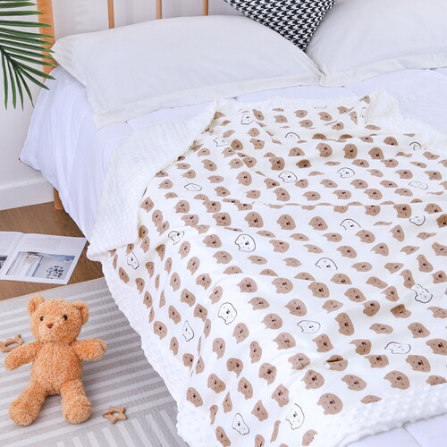 Baby Doudou Blanket Newborn Soothing Pure Cotton Cover Blanket Children's Quilt Kindergarten Baby Summer Cooling Quilt Removable and Washable