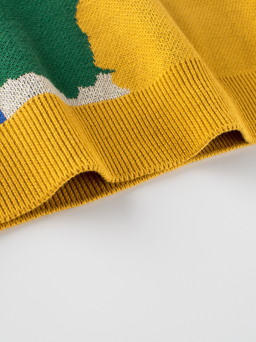 27 niños ropa de estilo coreano para niños suministro transfronterizo otoño e invierno nuevo suéter para niños ropa de bebé para niños prendas de punto al por mayor