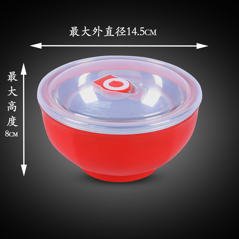 304 tazón de arroz de acero inoxidable de gran capacidad tazón de arroz kindergarten fábrica de aislamiento térmico tazón resistente a la caída de alto valor de color Estilo nórdico tazón