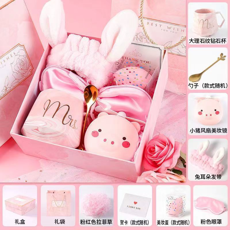 Recuerdos de boda, damas de honor, práctica caja de regalo de boda, regalo de cumpleaños creativo de alta gama, juego terminado