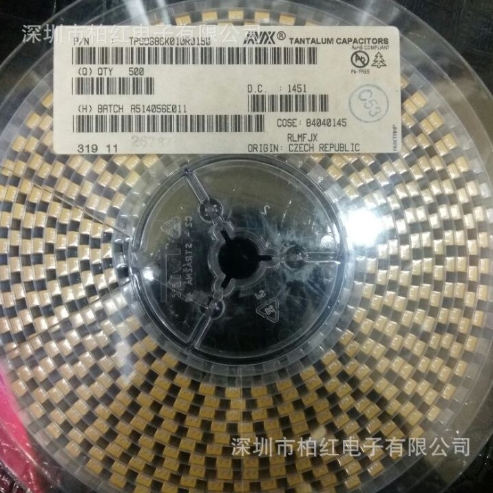 CA45-A016K106T CASE-A-3216 10uF ±10% 16V