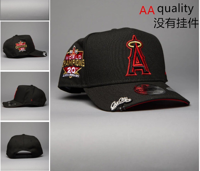 Comercio exterior transfronterizo al por mayor 2026 AA gorra de boca de pato bordado tridimensional ajustable gorra de hip-hop Yankees Dodgers