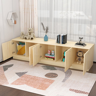 Kbq1 Solid Wood Bay Window Cabinet Balcony Storage Cabinet Low Cabinet Floor Cabinet Can Sit on Window Sill Cabinet Pine Wood Floor Cabinet Shoe Changing Stool