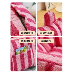 One-Year-Old Baby Sofa Can Sit and Lie Down, Small-Month-Old Single Sofa Chair Cartoon Baby Boy and Girl Seat Cute