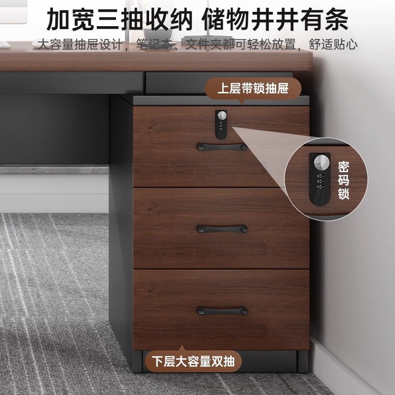 Mesa de oficina, mesa de trabajo simple, mesa de oficina, mesa y silla combinada, escritorio doméstico con cajón, mesa de computadora