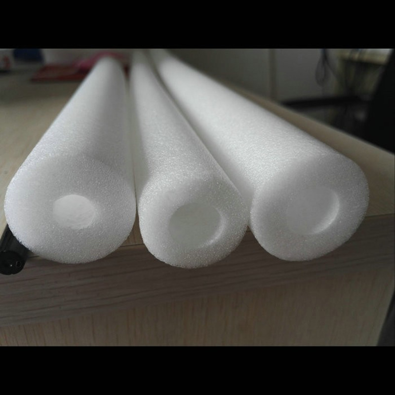 供应白色EPE珍珠棉棒空心棉管 泡沫管保护玻璃瓶钢筋套管泡沫条
